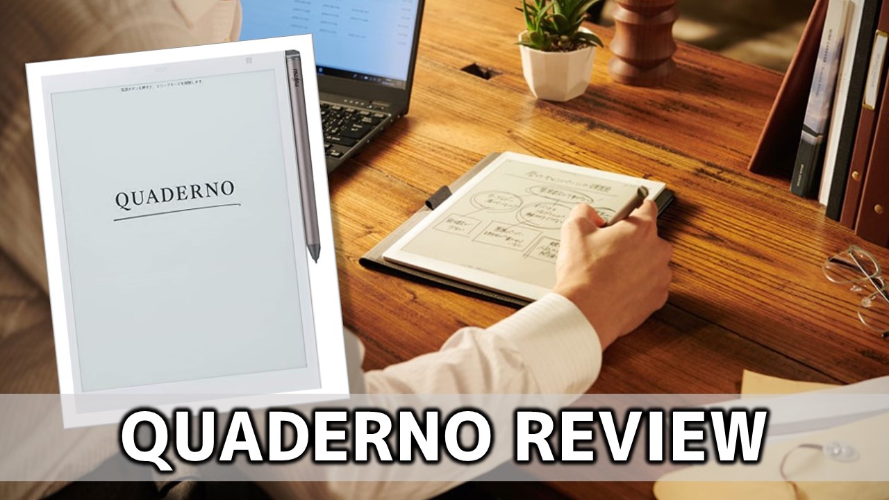 初代クアデルノ(A4) 初代クアデルノ(Gen.1)やiPad、電子メモを使ってる人が新型