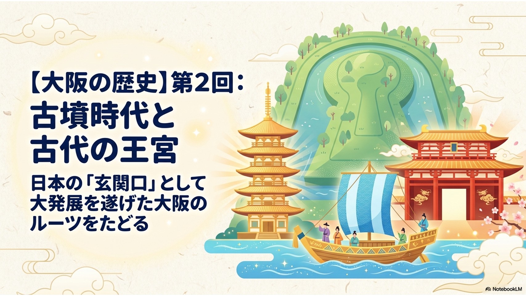 大阪の歴史】第2回「古墳時代と古代の王宮」 | あそびdeまなぶ